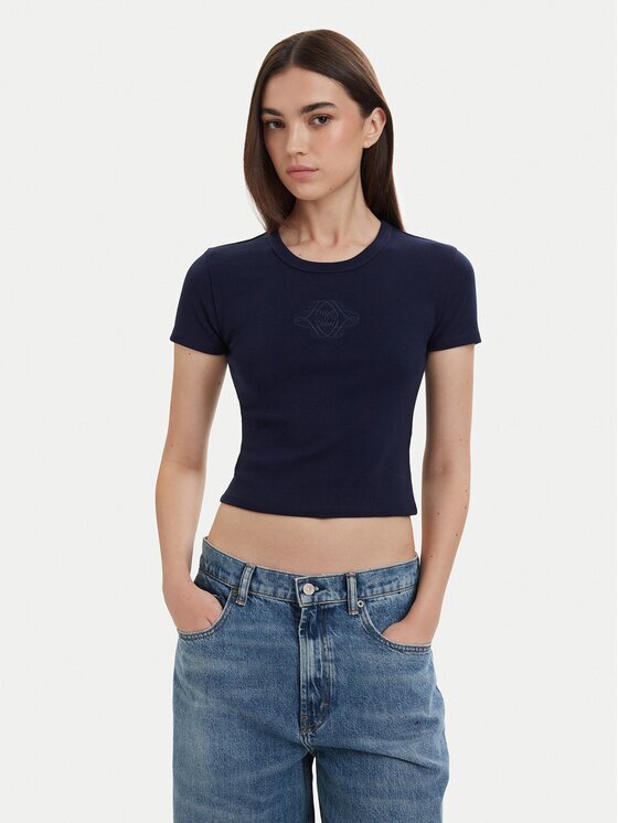HUGO Тишърт Delanor 50570857 Slim Fit