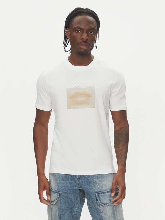 HUGO Тишърт Deterni 50544496 Regular Fit