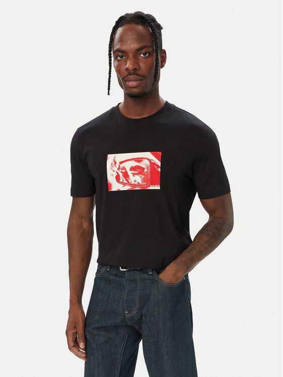 HUGO Тишърт Dirom 50570844 Regular Fit