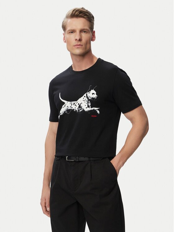 HUGO Тишърт Dirunn 50564143 Regular Fit
