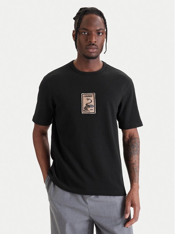 HUGO Тишърт Dobul 50558407 Relaxed Fit