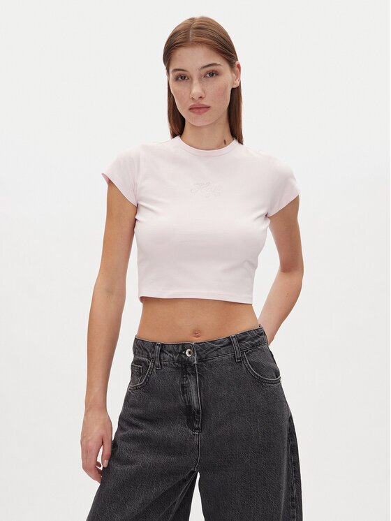 HUGO Тишърт Dome_B 50537247 Cropped Fit