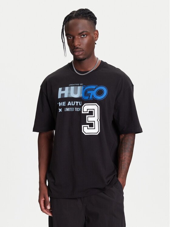 HUGO Тишърт Nesite 50544168 Loose Fit