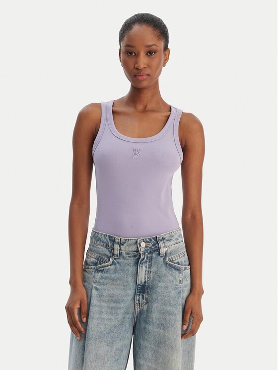 HUGO топ Datamia 50514489 Slim Fit