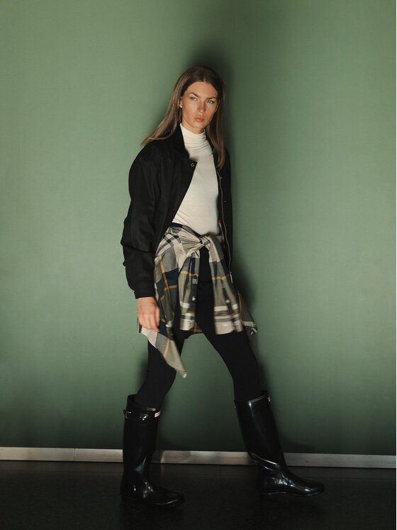 Hunter Преходно яке Leith HARW0065251 Oversize