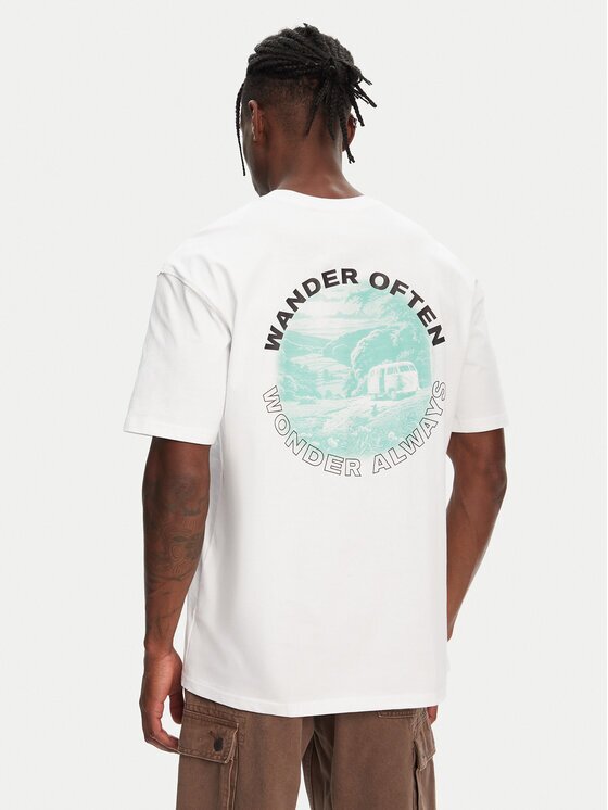 Hunter Тишърт Rasputin HARM0057251 Relaxed Fit