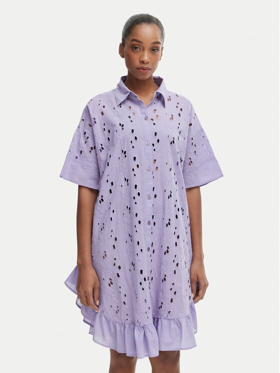 ICONIQUE Лятна рокля Emily IC26-001 Relaxed Fit