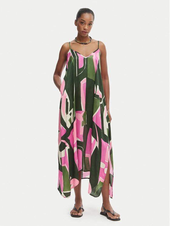 ICONIQUE Лятна рокля Gemma IC26-102 Relaxed Fit