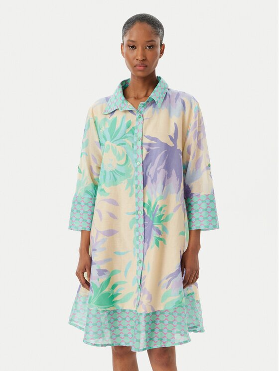 ICONIQUE Рокля тип риза Madeira IC26-062 Relaxed Fit