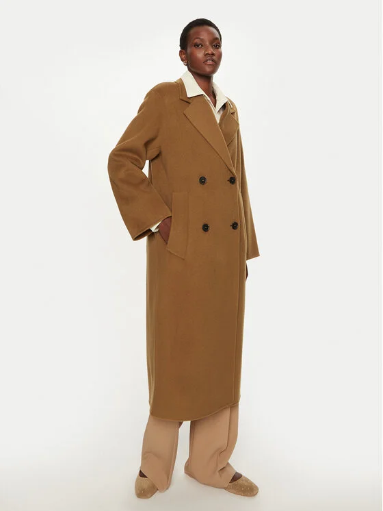 Ivy Oak Вълнено палто Clara IO111105 Oversize