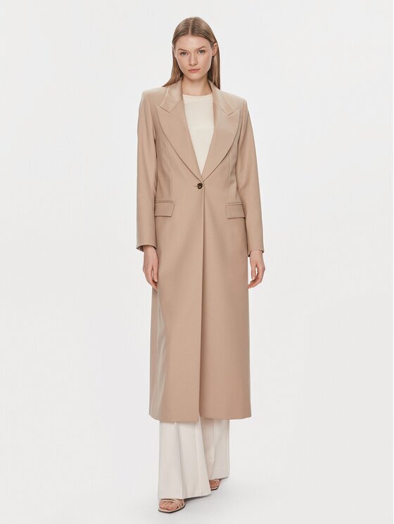 Ivy Oak Вълнено палто Jil Sue IO119088 Regular Fit