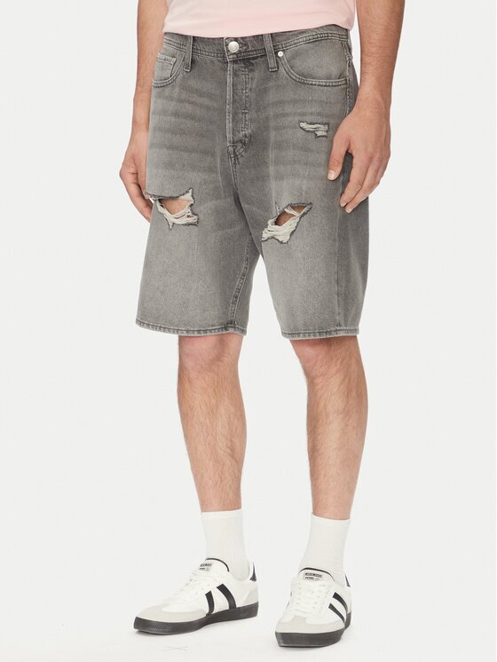Jack & Jones Дънкови шорти Alex 12274957 Loose Fit