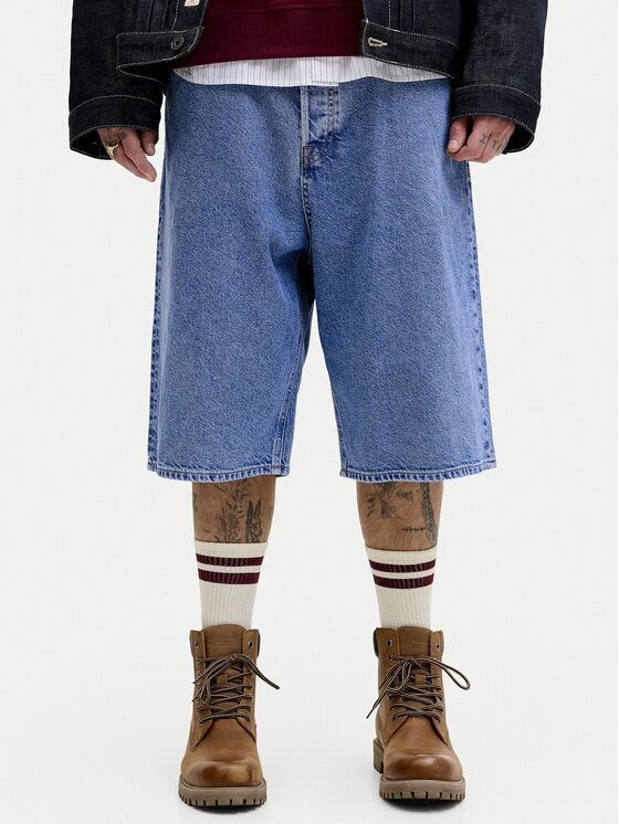 Jack & Jones Дънкови шорти Ron 12278463 Regular Fit