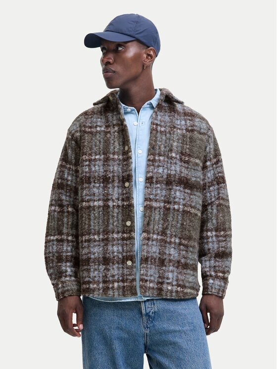 Jack & Jones Риза-яке Denver 12293835 Loose Fit