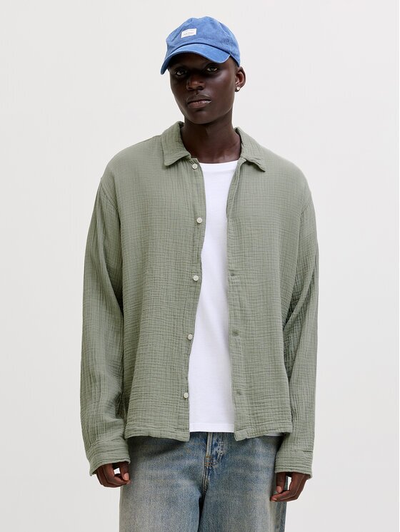 Jack & Jones Риза Nantucket 12291804 Relaxed Fit