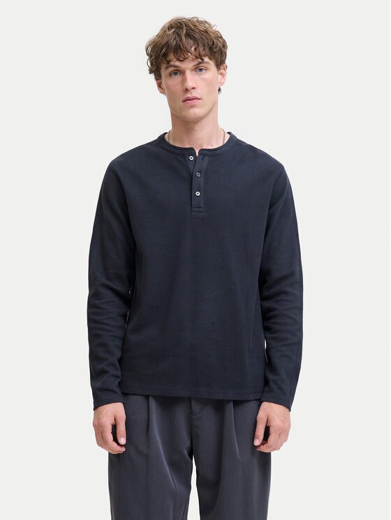 Jack & Jones Тениска с дълъг ръкав Blutyrell 12266583 Regular Fit