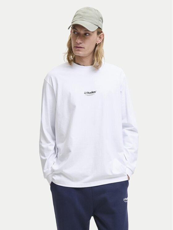 Jack & Jones Тениска с дълъг ръкав Soho 12278788 Relaxed Fit