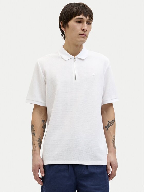Jack & Jones Тениска с яка и копчета Austin 12279177 Regular Fit