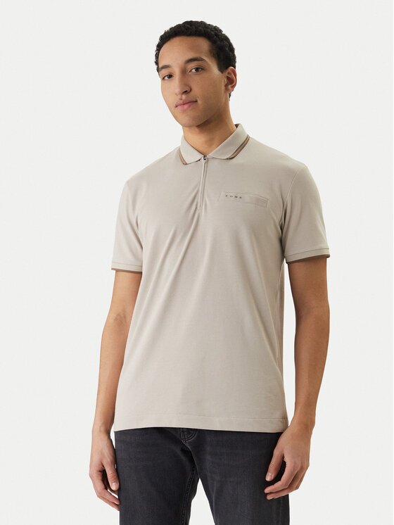 Jack & Jones Тениска с яка и копчета Fusion 12289953 Regular Fit