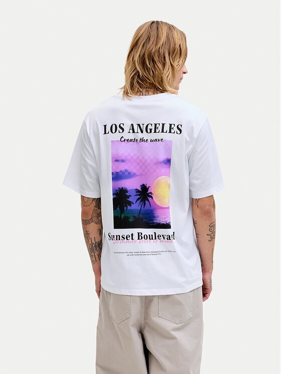 Jack & Jones Тишърт City Photoprint 12288353 Regular Fit