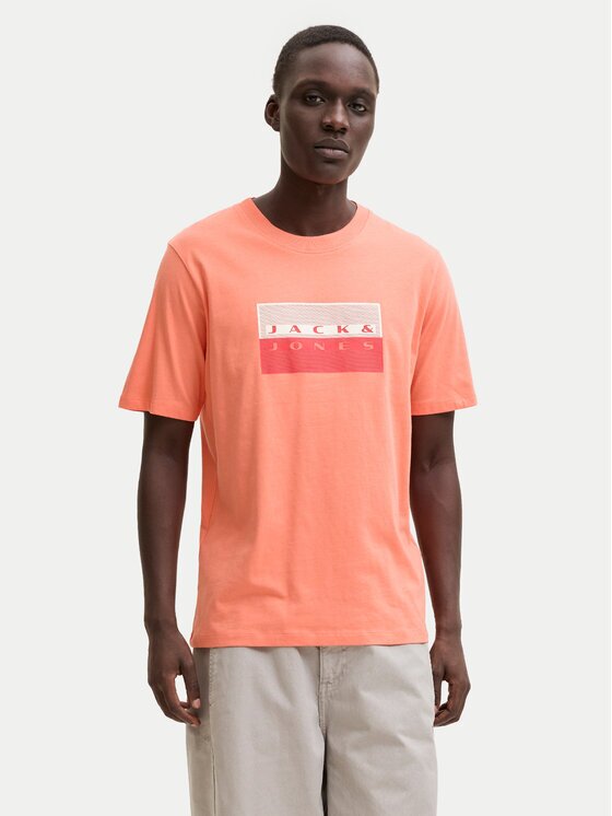 Jack & Jones Тишърт Fusion Dots 12289863 Regular Fit