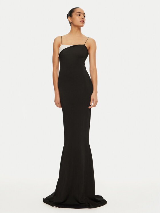 Jacquemus Плетена рокля 24E241KN449 Regular Fit