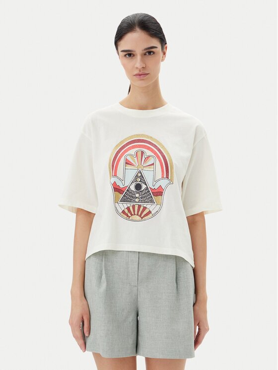 JDY Тишърт Carla 15341561 Regular Fit