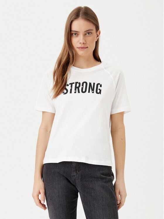 JDY Тишърт Nina 15342612 Loose Fit