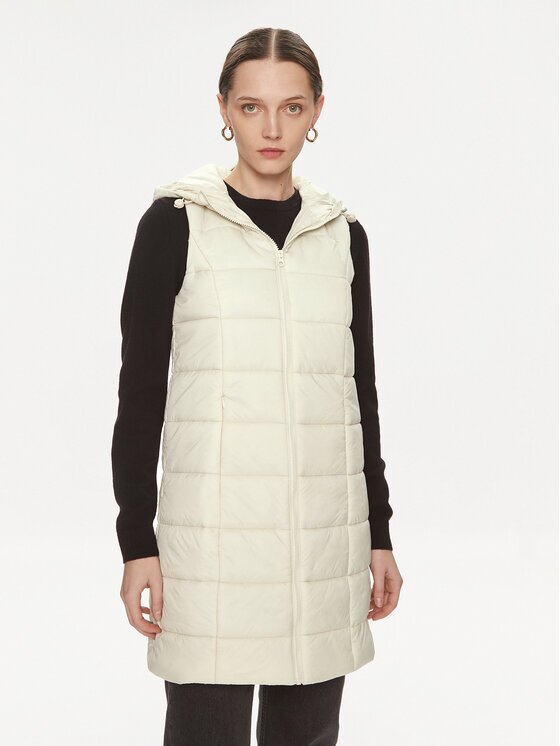 JDY Жилетка за костюм Zulu Spring 15311856 Екрю Regular Fit