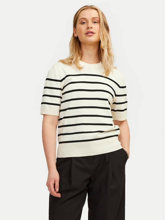 JJXX Пуловер Layla 12254368 Екрю Regular Fit