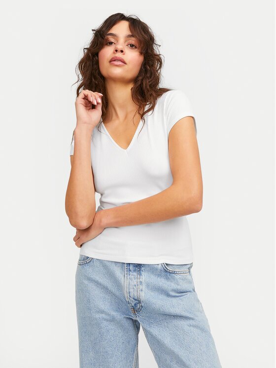 JJXX Тишърт Hayden 12249361 Slim Fit