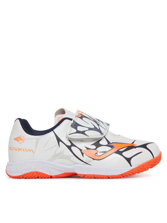 Joma Обувки за футбол Super Copa Jr 2502 SCJS2502INV Бял