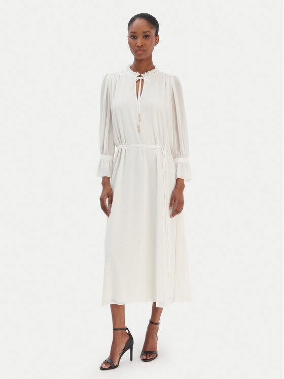Joop! Ежедневна рокля Dinah2 30100718 Екрю Regular Fit