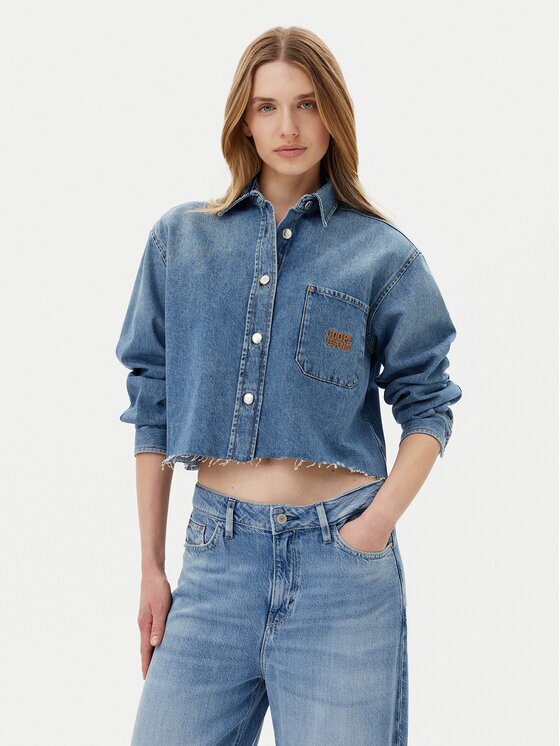 JOOP! Jeans дънкова риза Udela 30046670 Relaxed Fit