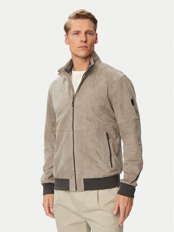 Joop! Кожено яке 1500158 80100853 Regular Fit