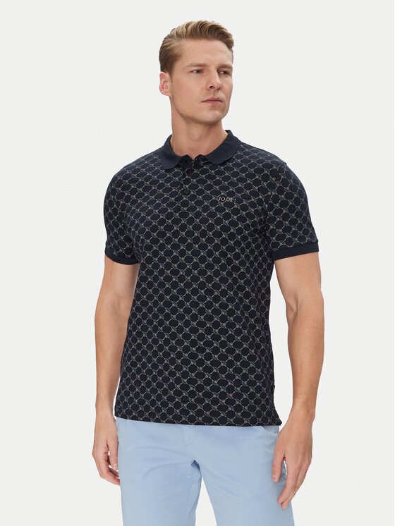 Joop! Тениска с яка и копчета 17 JJ-42Paigam 30036150 Modern Fit