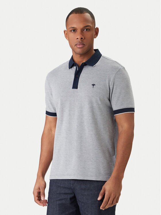Joop! Тениска с яка и копчета Percyco 30101924 Regular Fit