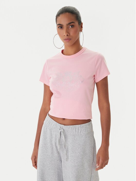 Juicy Couture Тишърт JCGTK225015 Slim Fit
