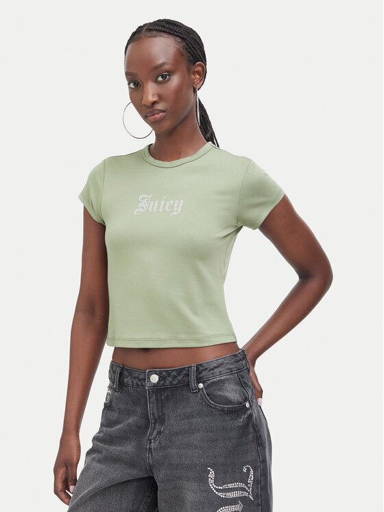 Juicy Couture Тишърт JCWCT226326 Slim Fit