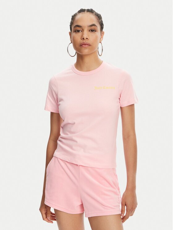 Juicy Couture Тишърт La Beach JCWCT125319 Regular Fit