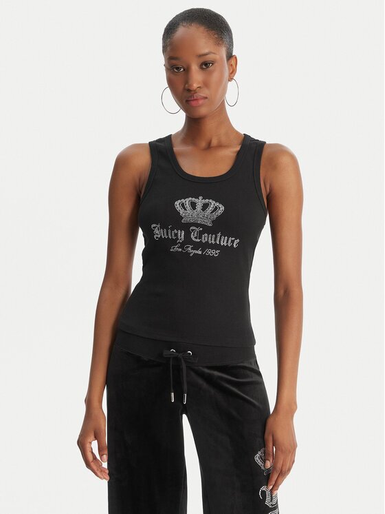 Juicy Couture топ Gothic Crown JCBLV126807 Slim Fit