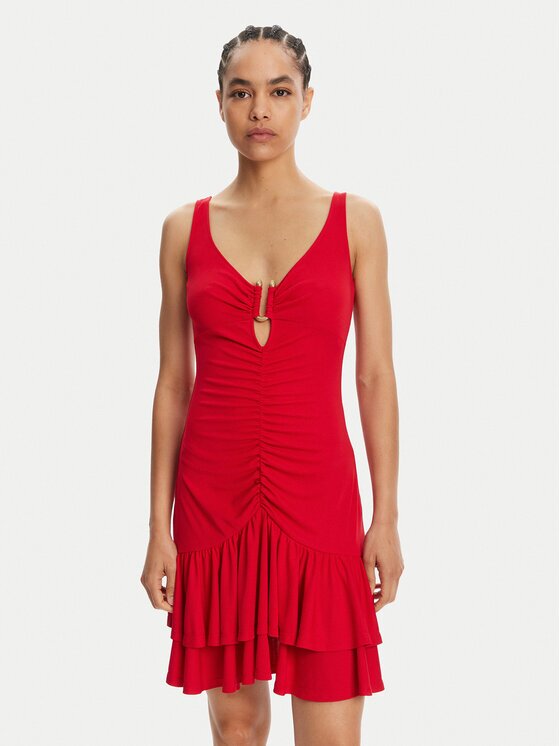 Just Cavalli Ежедневна рокля 78PAO907 Slim Fit