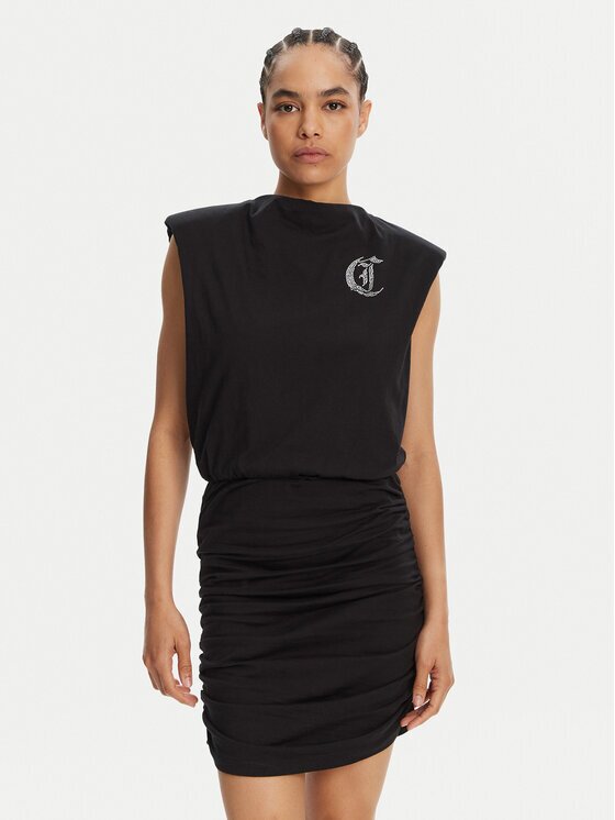 Just Cavalli Ежедневна рокля 78PAOE11 Regular Fit