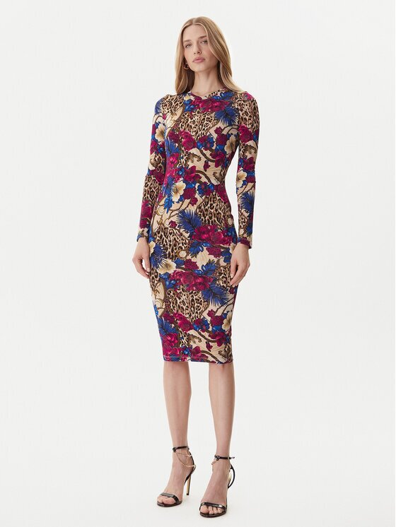 Just Cavalli Ежедневна рокля 79PAO952 JS531 Slim Fit