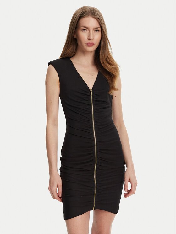 Just Cavalli Коктейлна рокля 78PAO949 Slim Fit