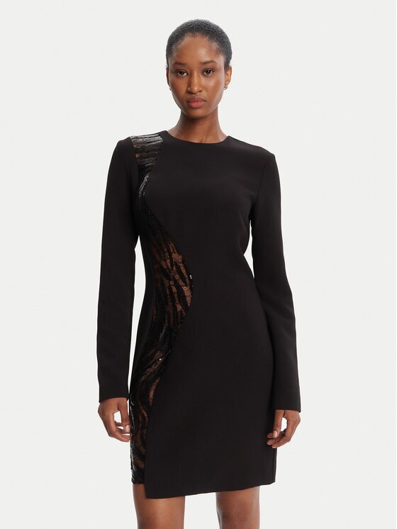 Just Cavalli Коктейлна рокля 79PAO918 Regular Fit