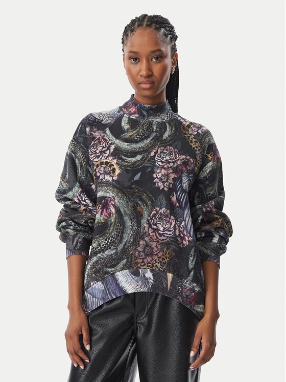 Just Cavalli Суитшърт 81PAIE23 CF102 Regular Fit