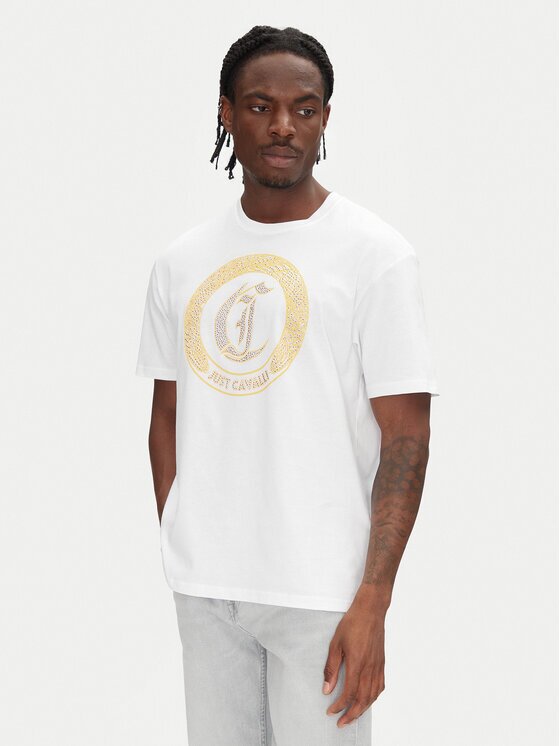 Just Cavalli Тишърт 78OAHE22 Regular Fit