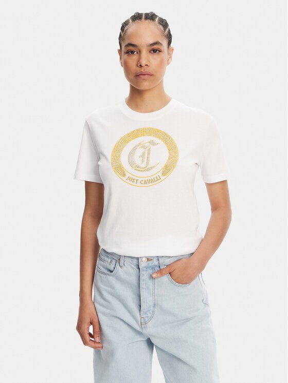 Just Cavalli Тишърт 78PAHE13 Regular Fit
