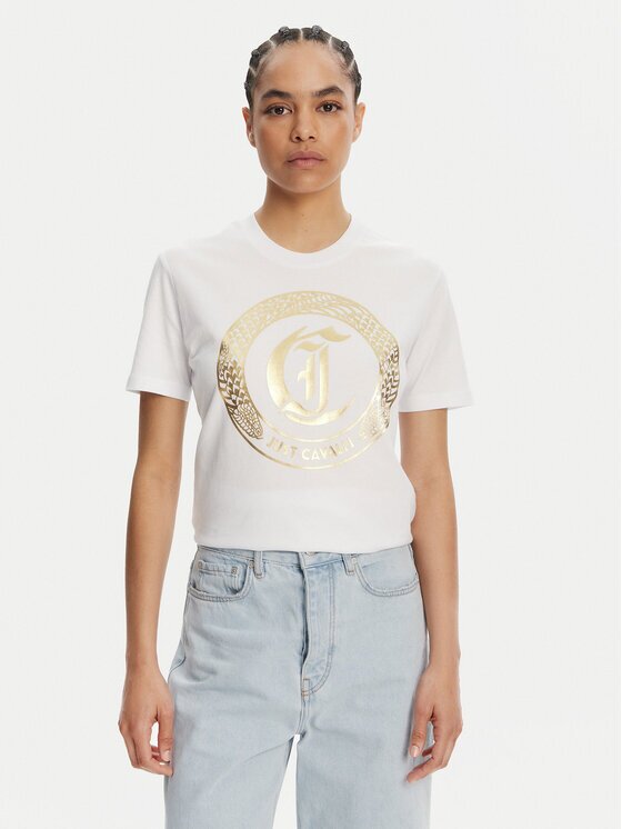 Just Cavalli Тишърт 78PAHT01 Regular Fit